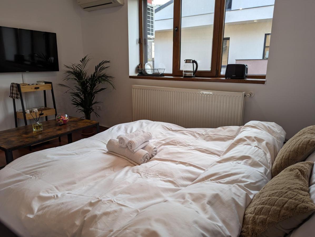 Horizon View Villa - Lakefront Terrace Suite ブカレスト エクステリア 写真